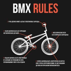 картинка про технические требования к BMX