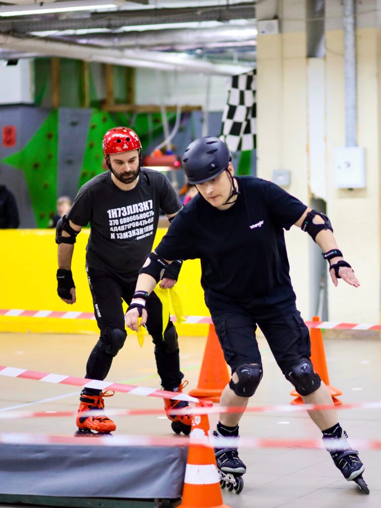 Скейткрос на роликах - дуже азартно!